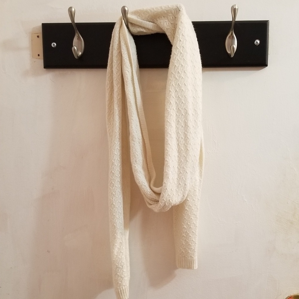 Talbots Lambswool Offwhite Scarf